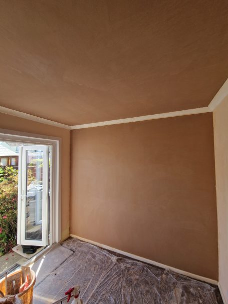 kitchen plaster freshly plastered kitchen walls and ceiling